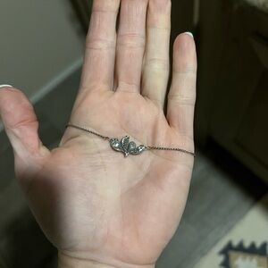 James Avery Silver Leaf Necklace